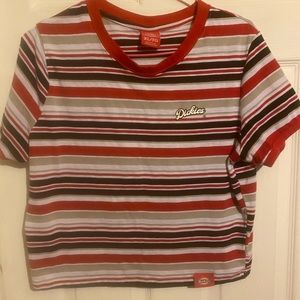 Dickies cropped ladies T-shirt